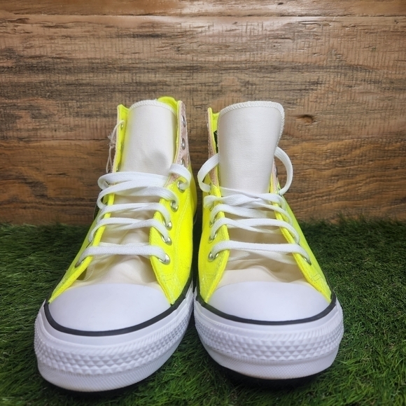 New Converse Chuck Taylor All Star Uv High 'Lemon Venom' 169896C - Picture 6 of 11